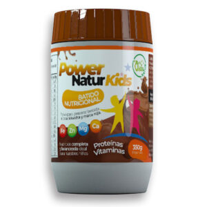 Power Natur Kids Frasco x 350g Sabor chocolate Eudai Bio